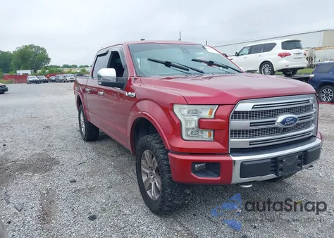 2015 Ford F-150 Platinum из США, поврежденный, VIN 1FTEW1EF4FFC35921